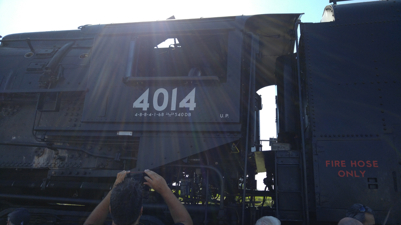 Illustration for article titled Bike camping trip to see Big Boy 4014.